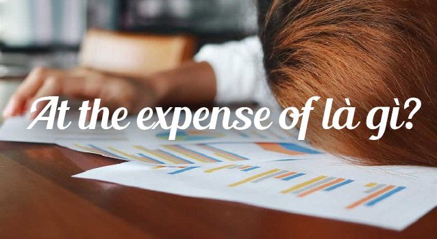 At the expense of là gì? Ý nghĩa, cách sử dụng và ví dụ chi tiết